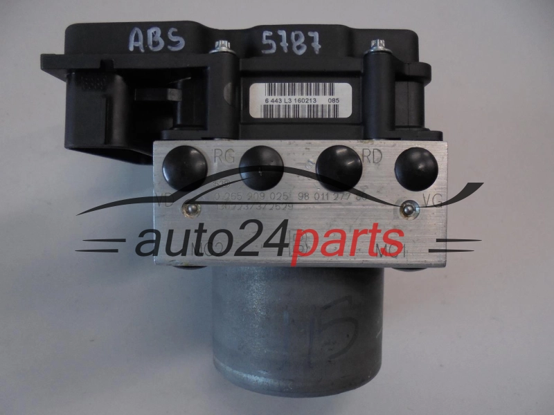 CITROEN PEUGEOT 0265209025 9801127780 0265801179