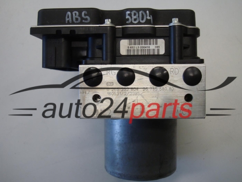 POMPA ABS I STEROWNIK CITROEN 0265252804 9678558080 0265952290