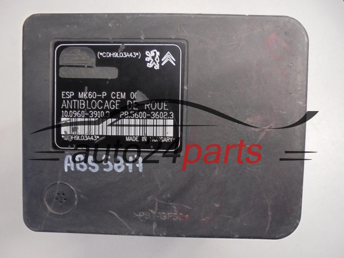 ABS pump Citroën ATE 9666392480 10096039103 - photo 2