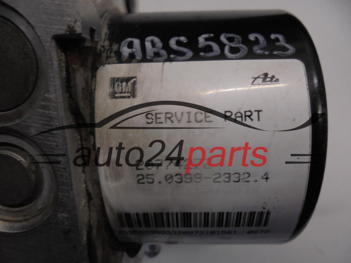 OPEL CHEVROLET 20774272 25.0399-2332.4 25039923324 28.5260-7200.3 28526072003
