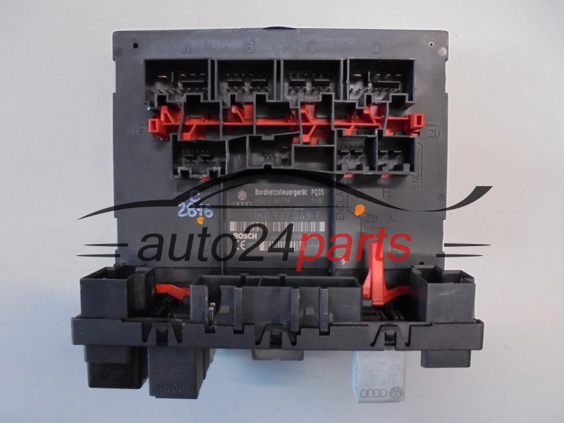 CENTRALKA MODUL STEROWNIK KOMFORTU BORDNETZSTEUERGERÄT AUDI SEAT SKODA VW PQ35 H30/S0703 1K0937049T, 1K0 937 049 T
