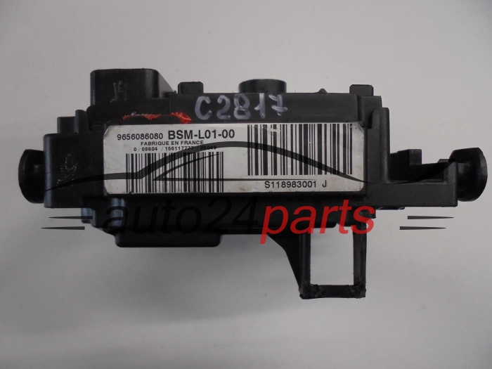 Moduł komfortu BSM Peugeot 307 S118983001J 9656086080