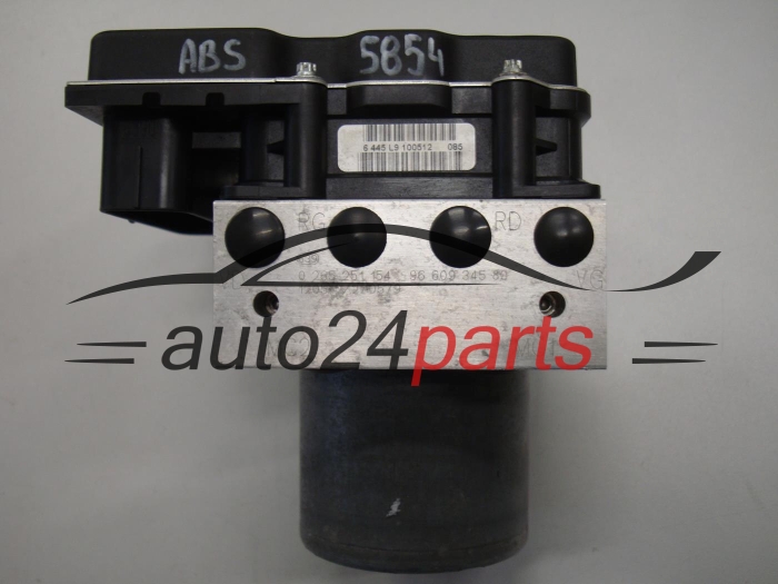 ABS POMPA I STEROWNIK CITROEN BOSCH 0 265 251 154, 0265251154, 9660934580, 0265951829