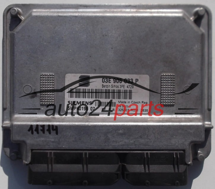 SEAT IBIZA CORDOBA 1.2 AZQ 03E 906 033 P, 03E906033P, SIEMENS 5WP40196, BENZIN SIMOS 3PE 4729