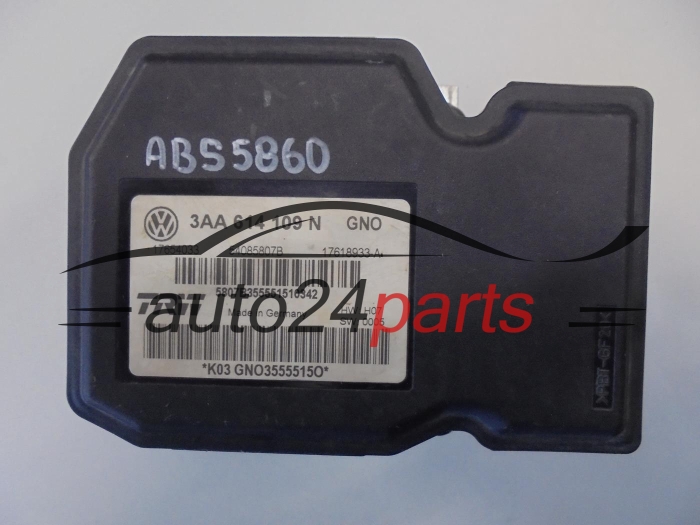 Pompa ABS i sterownik Volkswagen 3AA614109N 17654033 – zdjęcie 2