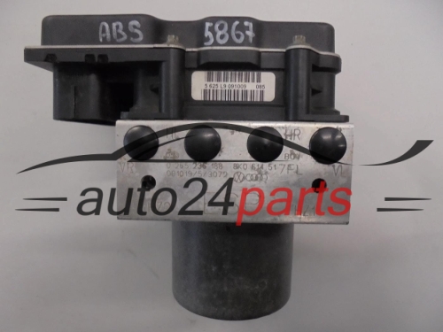 ABS Pumpe und steuergerat AUDI VOLKSWAGEN BOSCH 0 265 236 188 0265236188 8K0614517FL 0265951170 8K0907379CA