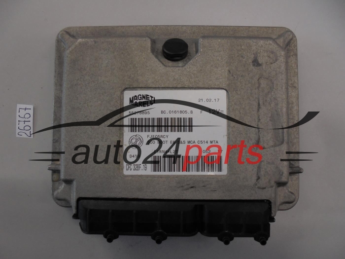 Sterownik skrzyni automatycznej Fiat 500 Magneti Marelli CFC328F19 55278895