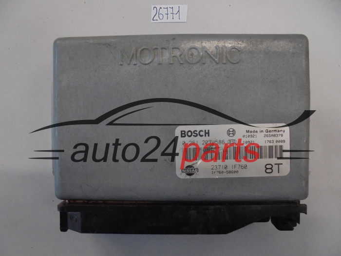 Sterownik silnika Nissan Micra 1.4 0261207586 237101F760
