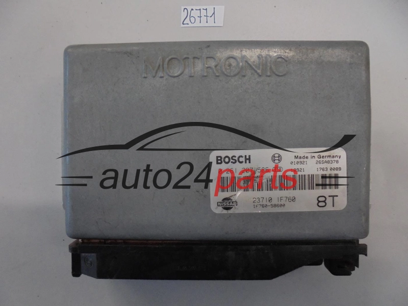 Sterownik silnika Nissan Micra 1.4 0261207586 237101F760