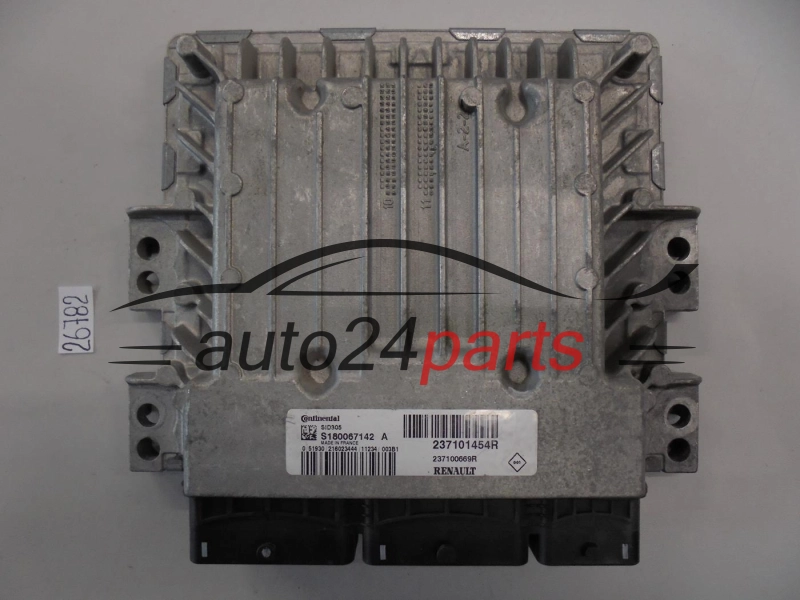 KOMPUTER STEROWNIK SILNIKA RENAULT MEGANE 1.5 DCI CONTINENTAL S180067142 A, S180067142A, 237101454R, 237100669R, SID305