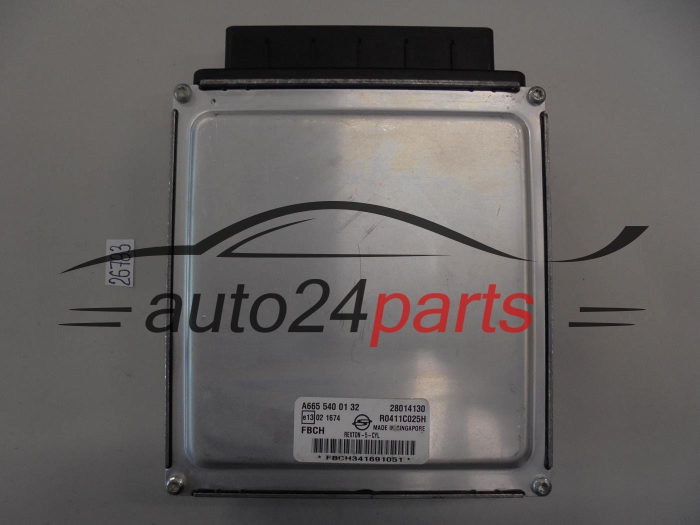 Sterownik silnika SsangYong Rexton 2.7 CDI R0411C025H A6655400132