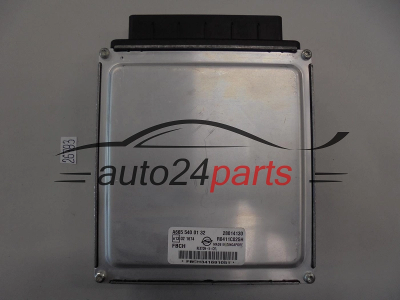 Sterownik silnika SsangYong Rexton 2.7 CDI R0411C025H A6655400132