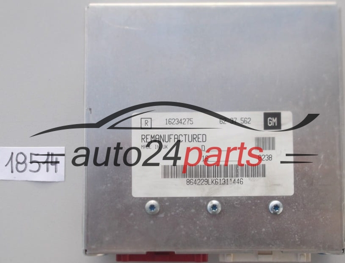 KOMPUTER STEROWNIK SILNIKA OPEL 16234275, GM 62 37 562, 6237562