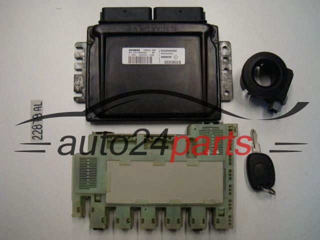 RENAULT MEGANE 1.6 SIRIUS 32N SIEMENS S110138000B, S110138000 B, S110138000C, S110138000 C, 8200059086, 8200044437