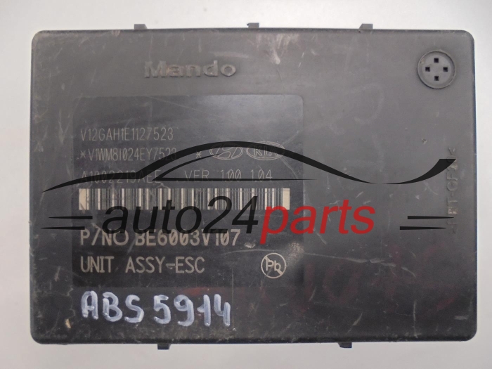 Pompe ABS et calculateur Kia 58920H8250 BE6003V107