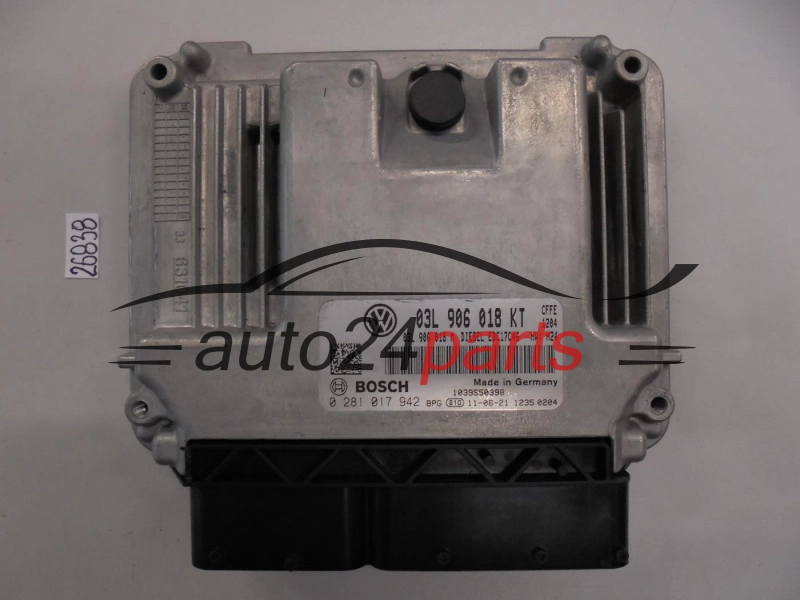 Centralita de motor SEAT BOSCH 0281017942 03L906018KT EDC17C46