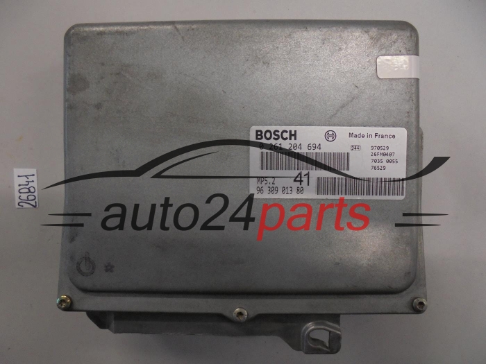Calculateur moteur CITROEN 0261204694 9630901380