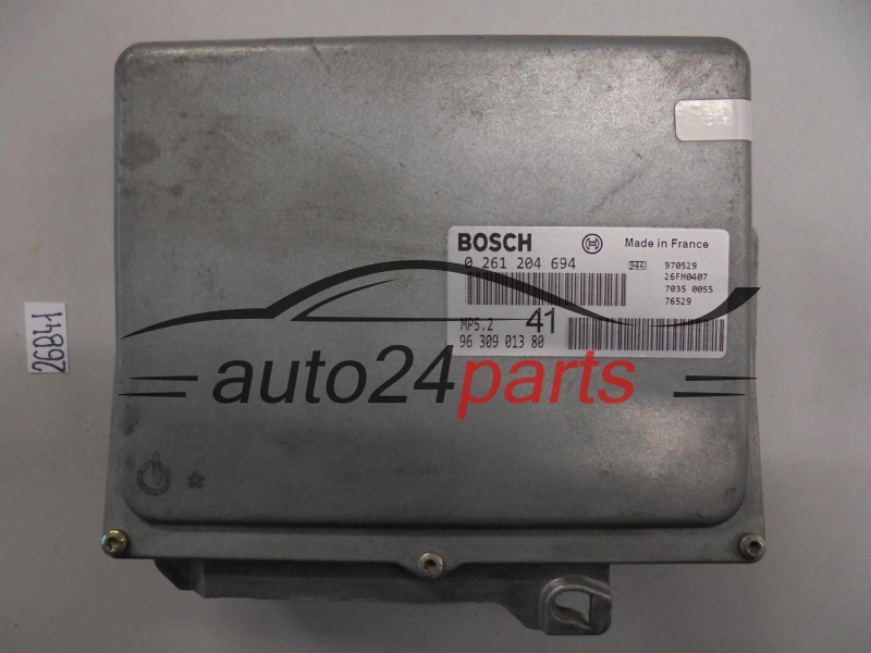 Μονάδα Ελέγχου Κινητήρα CITROEN 0261204694 9630901380