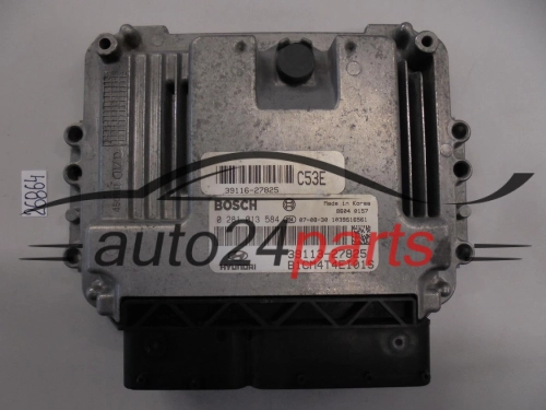 KOMPUTER STEROWNIK SILNIKA HYUNDAI SANTA FE 2.2 CRDI, BOSCH 0 281 013 584, BOSCH 0281013584, 39113-27825, 3911327825, A0CM4T4EI01S