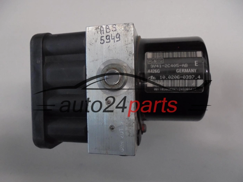 ABS POMPA I STEROWNIK FORD KUGA FoMoCo 9V41-2C405-AB, 9V412C405AB, ATE 10.0206-0397.4, 10020603974, 00.0404-063E.1, 000404063E1, 10.0960-0138.3, 10096001383