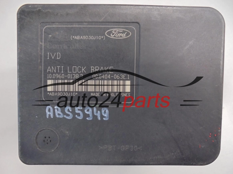 ABS POMPA I STEROWNIK FORD KUGA FoMoCo 9V41-2C405-AB, 9V412C405AB, ATE 10.0206-0397.4, 10020603974, 00.0404-063E.1, 000404063E1, 10.0960-0138.3, 10096001383