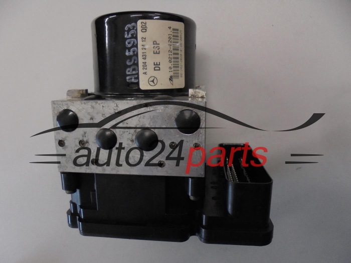 Pompa ABS i sterownik Mercedes-Benz A2044312412 A2045455332