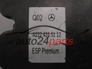 Bomba ABS y centralita MERCEDES BENZ 0265243549 A2224315112 0265956109
