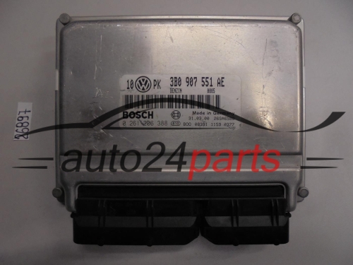 Engine control module Audi 0261206388 3B0907551AE