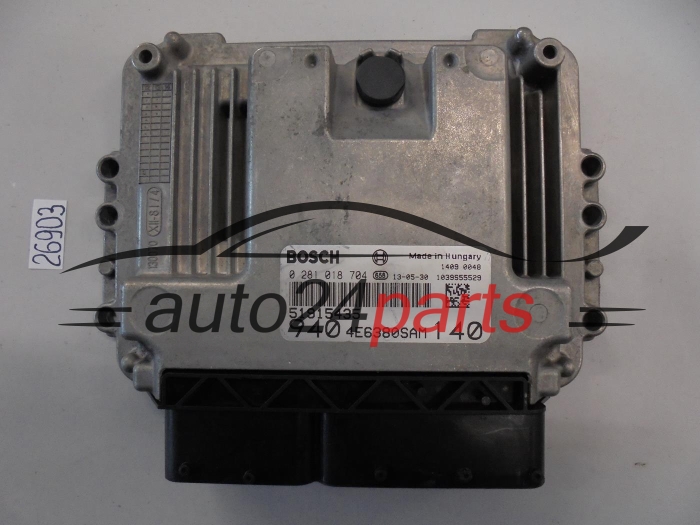 ECU Engine Controller ALFA ROMEO 0281018704 51915435