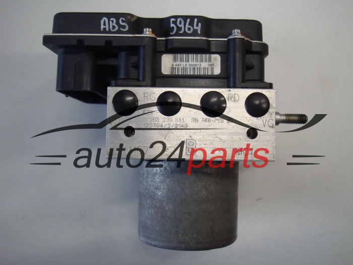 Abs pompa centralina Peugeot 0265230881 9674677580 0265951433