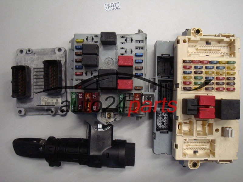 Centralina do motor Alfa Romeo 0261206714 00468153620 ME731HA003 1279H03577