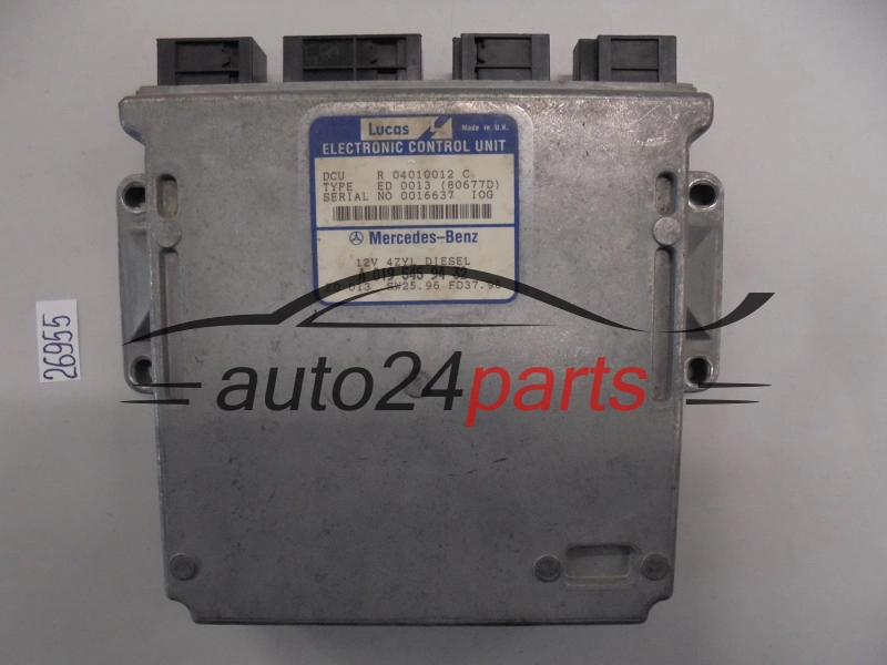 KOMPUTER STEROWNIK SILNIKA MERCEDES W202 C-KLASS C220 W210 E-KLASS E220 A0195459432, A 019 545 94 32, R 04010012 D R04010012D, ED 0013 (80677E