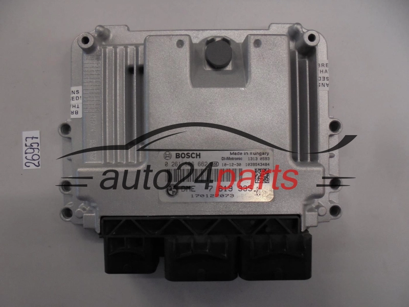 KOMPUTER STEROWNIK SILNIKA MINI COOPER 1.6 BOSCH 0 261 S06 662, 0261S06662, DME 7 619 335, DME7619335, 7619335