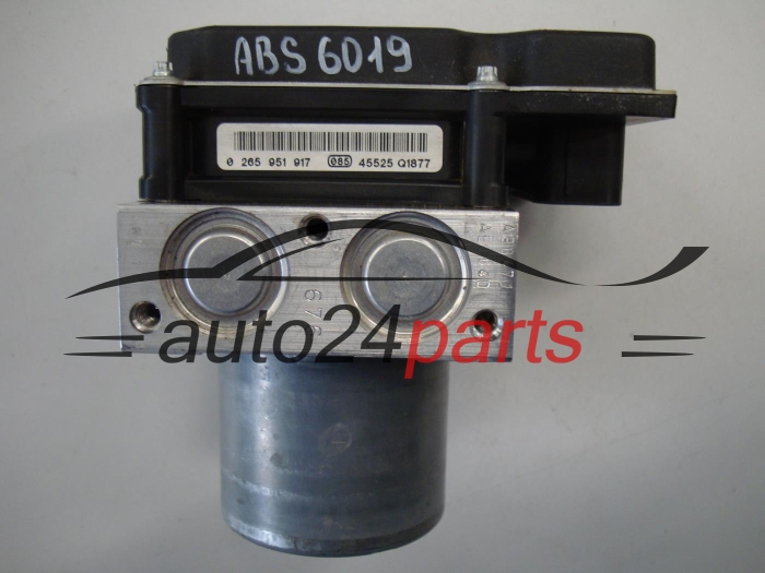 ABS Pumpe und steuergerat MERCEDES VITO BOSCH 0 265 252 156, 0265252156, A 008 431 62 12, A0084316212, 0265951917