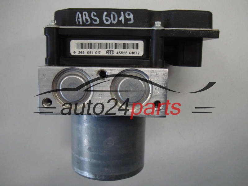 ABS Pumpe und steuergerat MERCEDES VITO BOSCH 0 265 252 156, 0265252156, A 008 431 62 12, A0084316212, 0265951917