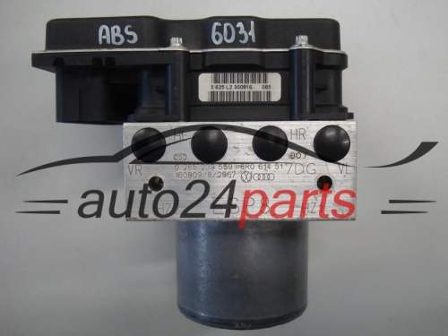 Pompe ABS et calculateur AUDI Q5 0265239559 8R0614517DG 8R0907379BC 0265952291