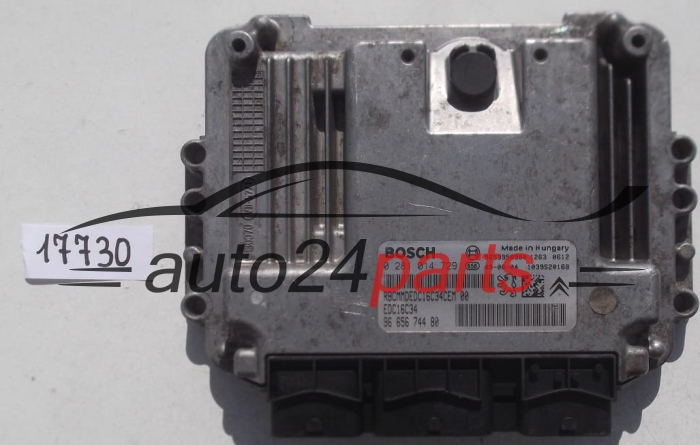 Μονάδα Ελέγχου Κινητήρα CITROEN PEUGEOT 1.6 HDI BOSCH 0 281 014 729