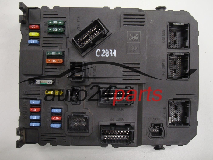 CENTRALKA MODUL STEROWNIK KOMFORTU CITROEN PEUGEOT SIEMENS S118085320C, 9652474680, BSI E01-00 HG