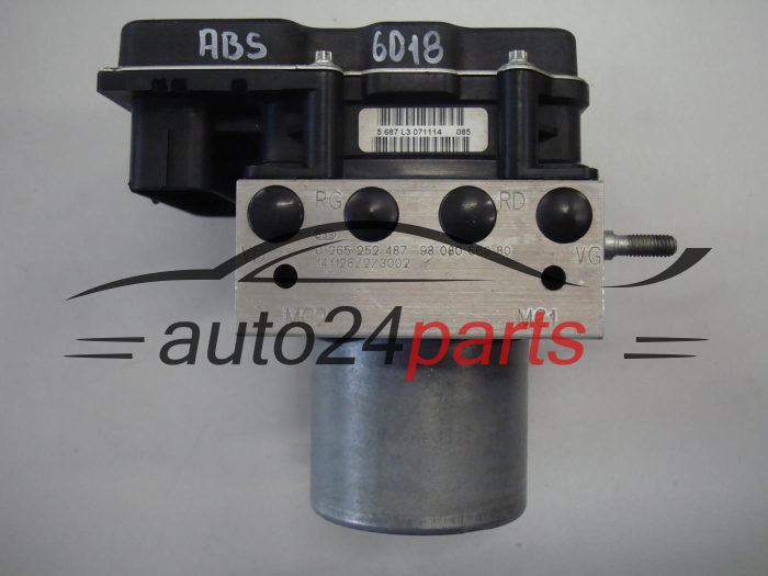 PEUGEOT 0265252487 9808066080 0265952126