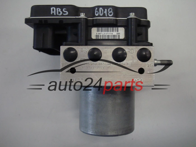PEUGEOT 0265252487 9808066080 0265952126