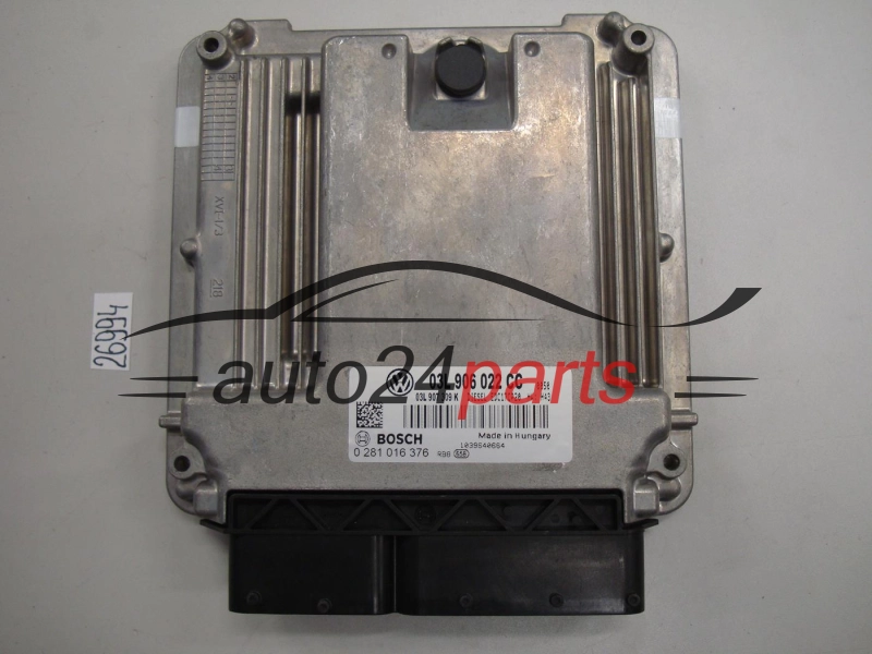 Sterownik silnika Volkswagen T5 T6 2.0 TDI 0281016376 03L906022CC