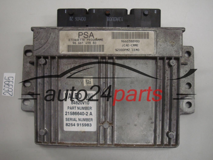 Sterownik silnika Peugeot 1.4 215866402 9666149880