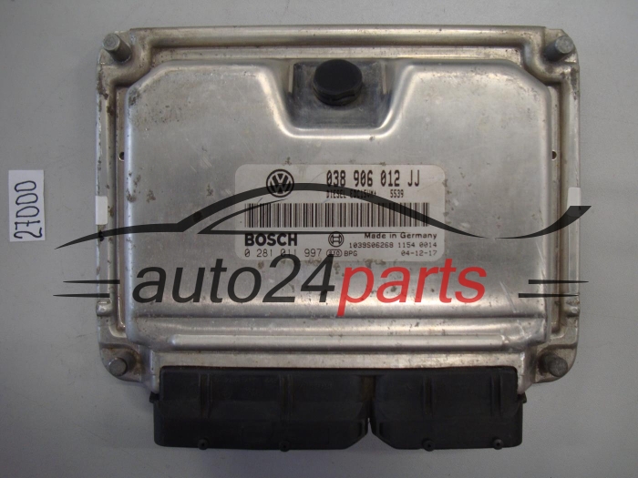 Motorsteuergerät SEAT LEON TOLEDO 1.9 TDI BOSCH 0281011997 038906012JJ EDC15VM+