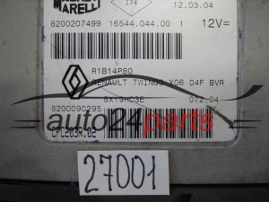 KOMPUTER STEROWNIK SILNIKA RENAULT TWINGO 1.2 Magneti Marelli CFC203R.02, CFC203R02, 16544.044.00, 1654404400, 8200207499, 8200090295