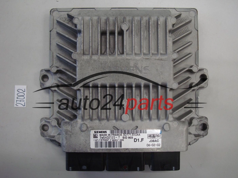 KOMPUTER STEROWNIK SILNIKA VOLVO 30771350AA, 5WS40212I-T, 5WS40212IT, D1.F SID803