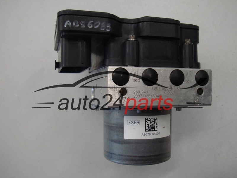 Bomba ABS y centralita  MERCEDES BENZ A9079008104 0265293304 0265956615