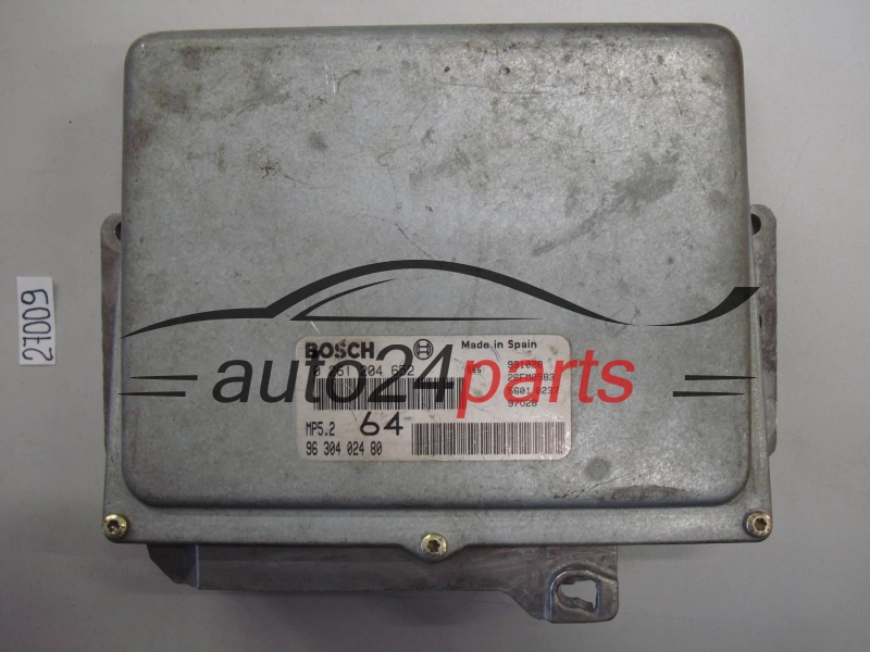 Sterownik silnika Bosch MP5.2 0261204652 9630402480 Peugeot Citroen – oryginalny komputer ECU z etykietą Bosch
