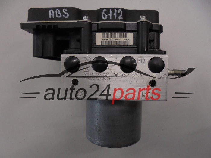 Bomba ABS y centralita Peugeot 0265251233 9666957480 0265951474