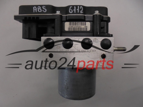 BOMBA HIDRAULICA Y CENTRALITA ABS PEUGEOT BOSCH 0265251233, 9666957480, 0265951474