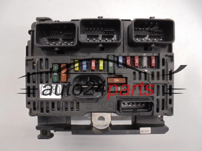 CENTRALKA MODUL STEROWNIK KOMFORTU BSI CITROEN PEUGEOT SIEMENS VDO S118983002 I, S118983002I, 9656086180, BSM L02-00